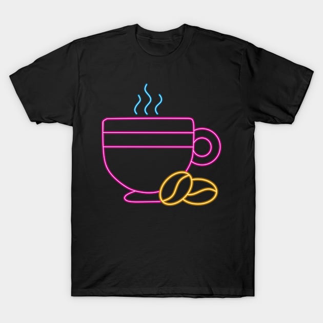 Coffee Line Light T-Shirt by Arie store